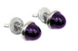 License Plate Reflector Set Purple