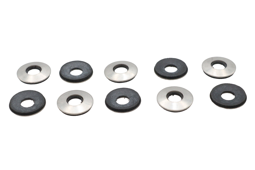 5/16 inch Fender Washers Neoprene and Stainless Steel