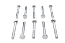Load image into Gallery viewer, Chrome Hex Cap Bolts 1/4 inch x 2