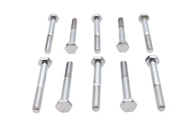 Chrome Hex Cap Bolts 1/4 inch x 2