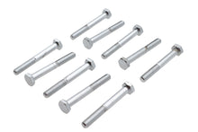 Load image into Gallery viewer, Chrome Hex Cap Bolts 1/4 inch x 2