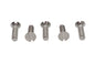 Slotted Round Head Screw 12-24 x 3/4 inch Stainless Steel