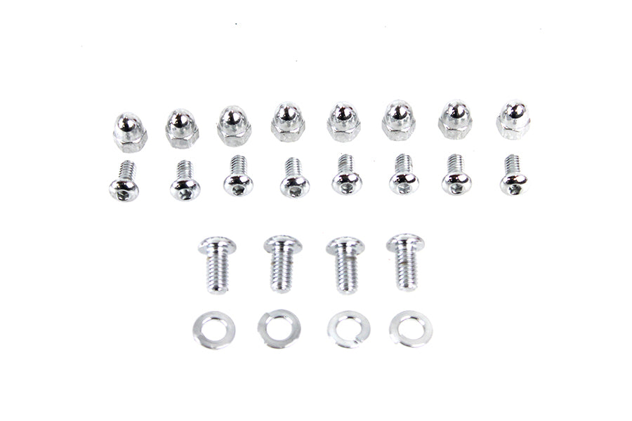 Fender Mount Chrome Allen Screw Kit