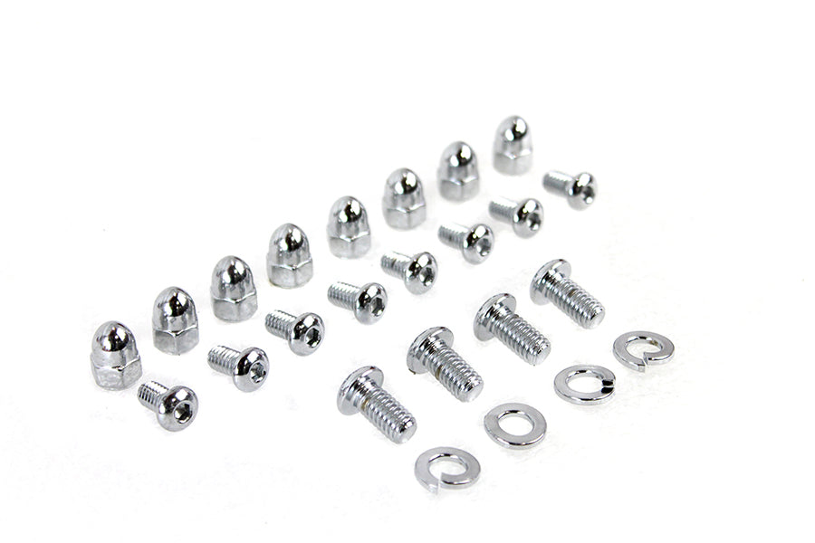 Fender Mount Chrome Allen Screw Kit