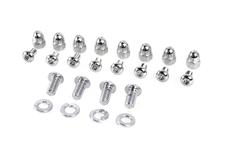 Fender Mount Chrome Allen Screw Kit
