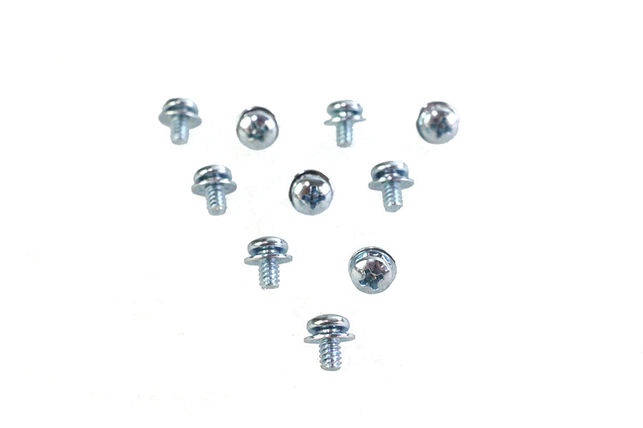 Panhead Screw with Spring Lock Washer Steel