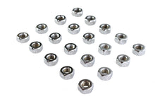 Load image into Gallery viewer, Chrome Hex Nuts 1/4 inch-28