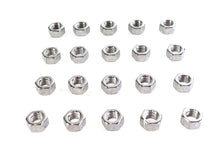 Load image into Gallery viewer, Chrome Hex Nuts 3/8 inch-16