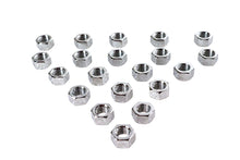 Load image into Gallery viewer, Chrome Hex Nuts 1/2 inch-20