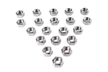 Load image into Gallery viewer, Chrome Hex Nuts 7/16 inch-20