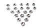 Chrome Hex Nuts 7/16 inch-20