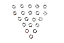 Load image into Gallery viewer, Chrome Hex Nuts 7/16 inch-20