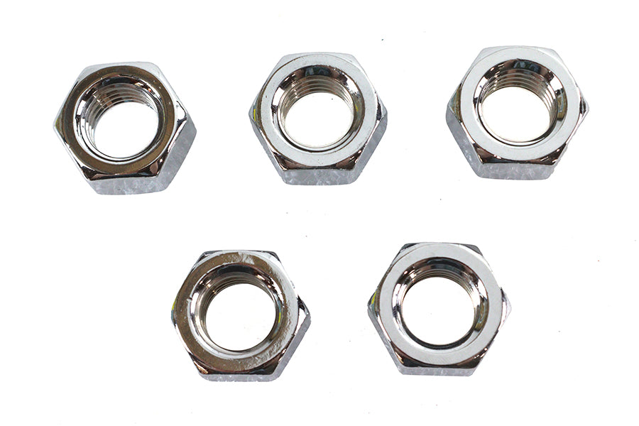 Chrome Hex Nuts 5/8 inch-11