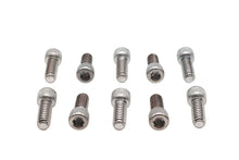 Load image into Gallery viewer, Allen Socket Cap Bolt Knurled Chrome 1/4 inch X 5/8 inch