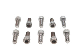Allen Socket Cap Bolt Knurled Chrome 1/4 inch X 5/8 inch