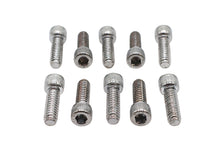 Load image into Gallery viewer, Allen Socket Cap Bolt Knurled Chrome 1/4 inch X 3/4 inch
