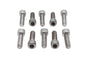 Allen Socket Cap Bolt Knurled Chrome 1/4 inch X 3/4 inch