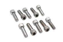 Load image into Gallery viewer, Allen Socket Cap Bolt Knurled Chrome 1/4 inch X 3/4 inch