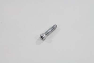 Allen Socket Cap Bolt Knurled Chrome 1/4 inch X 1 inch
