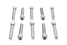 Load image into Gallery viewer, Allen Socket Cap Bolt Knurled Chrome 1/4 inch X 1-1/4 inch