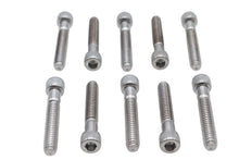 Load image into Gallery viewer, Allen Socket Cap Bolt Knurled Chrome 1/4 inch X 1-1/2 inch