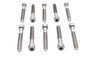 Allen Socket Cap Bolt Knurled Chrome 1/4 inch X 1-3/4 inch