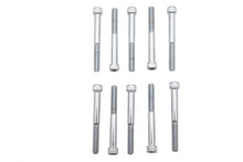 Load image into Gallery viewer, Allen Socket Cap Bolt Knurled Chrome 1/4 inch-20 X 2-1/4 inc
