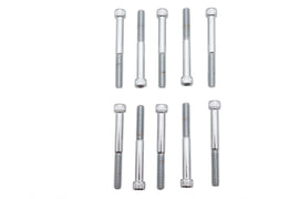 Allen Socket Cap Bolt Knurled Chrome 1/4 inch-20 X 2-1/4 inc