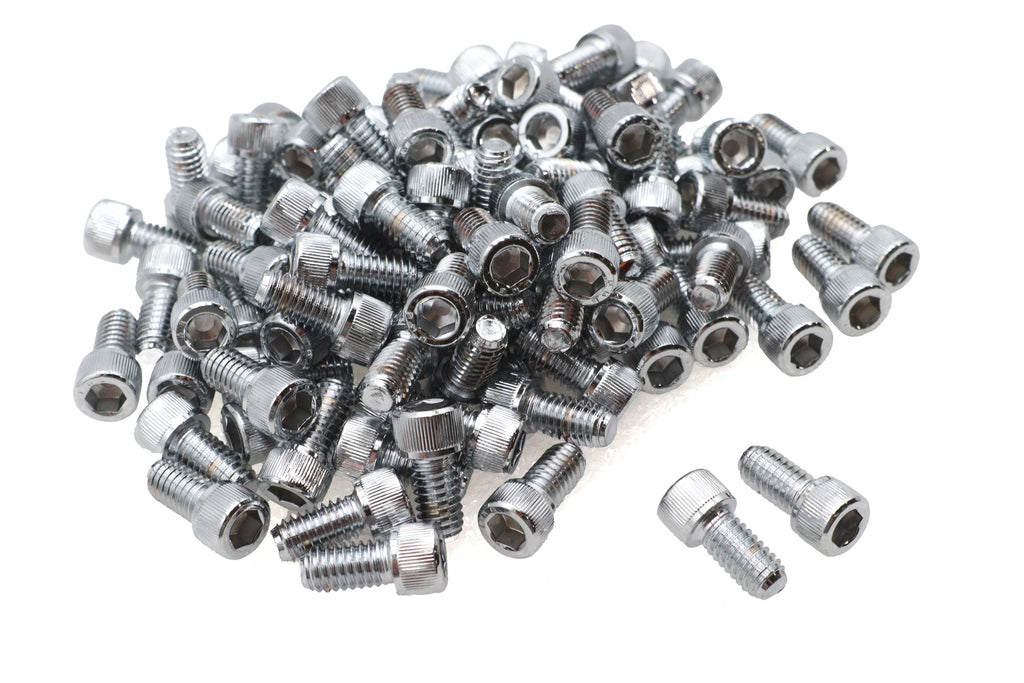 Allen Socket Cap Bolt Knurled Chrome 5/16 inch X 5/8 inch