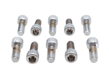 Load image into Gallery viewer, Allen Socket Cap Bolt Knurled Chrome 5/16 inch X 3/4 inch