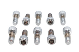 Allen Socket Cap Bolt Knurled Chrome 5/16 inch X 3/4 inch