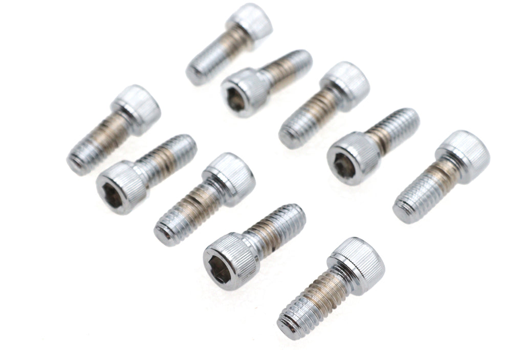 Allen Socket Cap Bolt Knurled Chrome 5/16 inch X 3/4 inch
