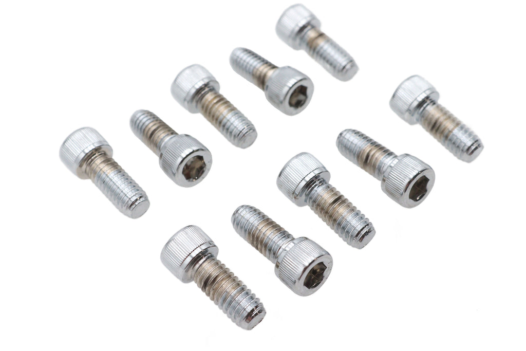 Allen Socket Cap Bolt Knurled Chrome 5/16 inch X 3/4 inch