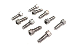 Load image into Gallery viewer, Allen Socket Cap Bolt Knurled Chrome 5/16 inch X 7/8 inch