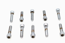 Load image into Gallery viewer, Allen Socket Cap Bolt Knurled Chrome 5/16 inch X 1-1/4 inch