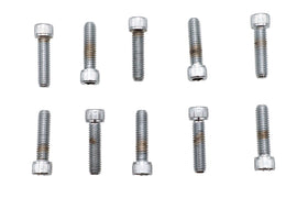 Allen Socket Cap Bolt Knurled Chrome 5/16 inch X 1-1/4 inch