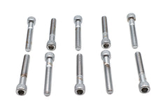 Load image into Gallery viewer, Allen Socket Cap Bolt Knurled Chrome 5/16-18 inch X 2 inch