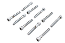 Load image into Gallery viewer, Allen Socket Cap Bolt Knurled Chrome 5/16-18 inch X 2 inch