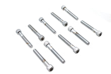 Load image into Gallery viewer, Allen Socket Cap Bolt Knurled Chrome 5/16-18 inch X 2 inch