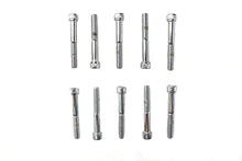 Load image into Gallery viewer, Allen Socket Cap Bolt Knurled Chrome 5/16-18 inch X 2-1/4 in