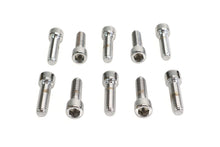 Load image into Gallery viewer, Allen Socket Cap Bolt Knurled Chrome 3/8 inch X 1-1/4 inch