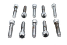 Load image into Gallery viewer, Allen Socket Cap Bolt Knurled Chrome 3/8 inch X 1-1/2 inch
