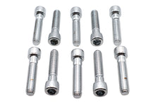 Load image into Gallery viewer, Allen Socket Cap Bolt Knurled Chrome 3/8 inch X 1-3/4 inch