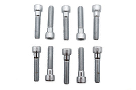 Allen Socket Cap Bolt Knurled Chrome 3/8 inch X 1-3/4 inch