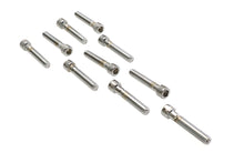 Load image into Gallery viewer, Allen Socket Cap Bolt Knurled Chrome 3/8 inch X 2 inch