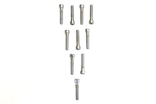 Load image into Gallery viewer, Allen Socket Cap Bolt Knurled Chrome 3/8 inch X 2 inch