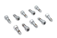 Load image into Gallery viewer, Allen Socket Cap Bolt Knurled Chrome 1/4 inch x 5/8 inch