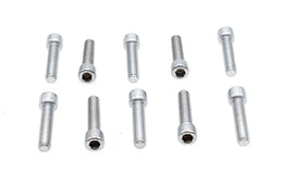 Allen Socket Cap Bolt Knurled Chrome 1/4 inch X 1 inch