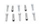 Allen Socket Cap Bolt Knurled Chrome 1/4 inch X 1 inch