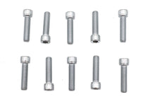 Load image into Gallery viewer, Allen Socket Cap Bolt Knurled Chrome 1/4 inch X 1 inch